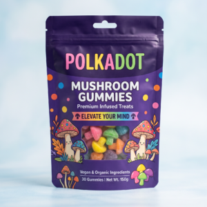 Learn about Polkadot Mushroom Gummies, their ingredients, product labelling, UK food regulations and important safety considerations.